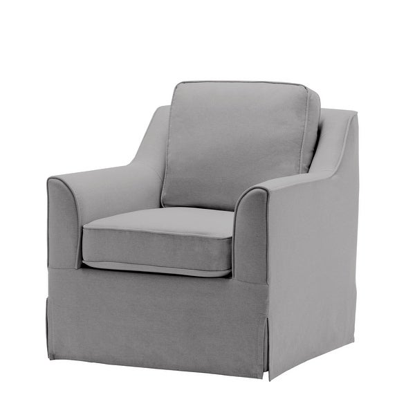 WOVENBYRD Barrel Swivel Chair