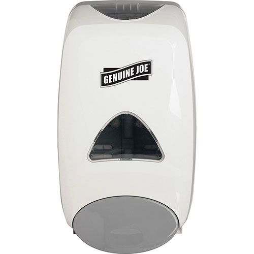 Genuine Joe Soap Dispenser | One Hand Push Operation， Holds 125