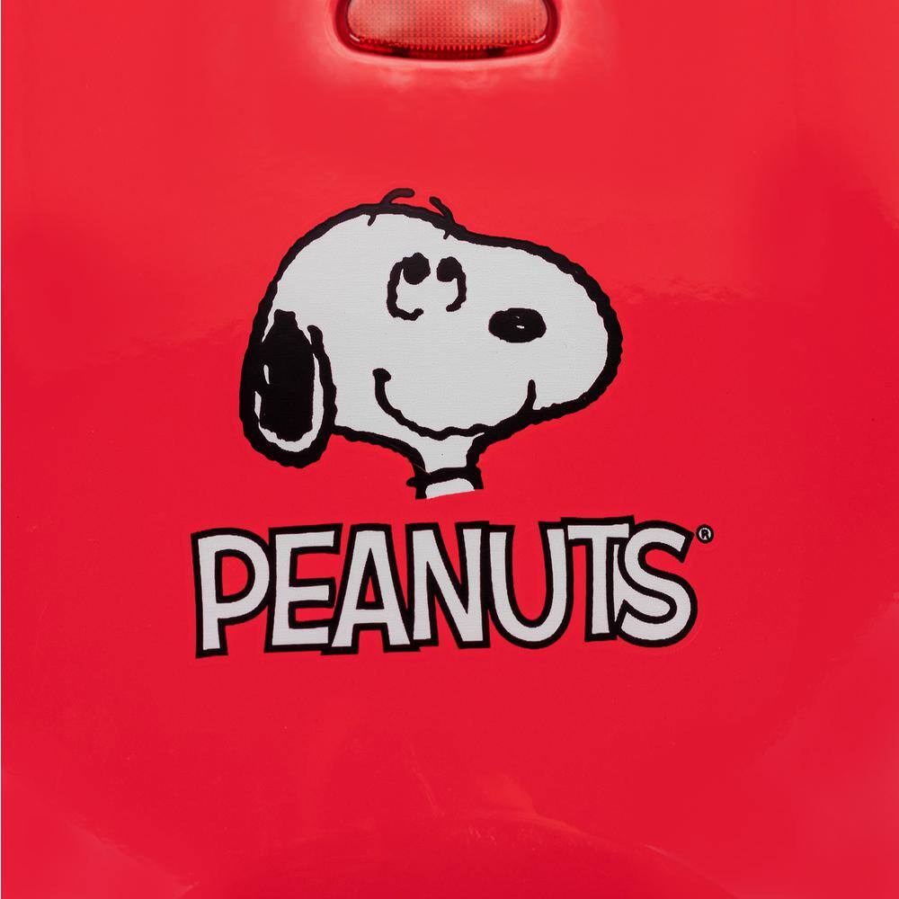 Uncanny Brands Peanuts Snoopy Red 500-Watt Single Grilled Cheese Sandwich Maker PP2-PEA-SN1