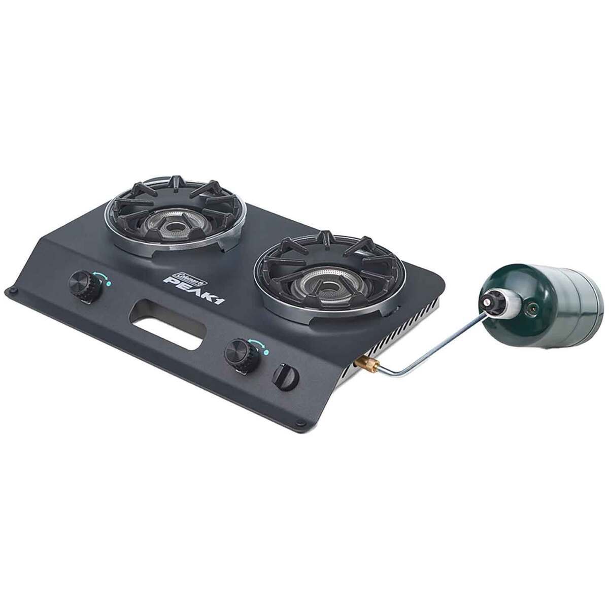 Coleman PEAK1 2 Burner Camping Stove  Black