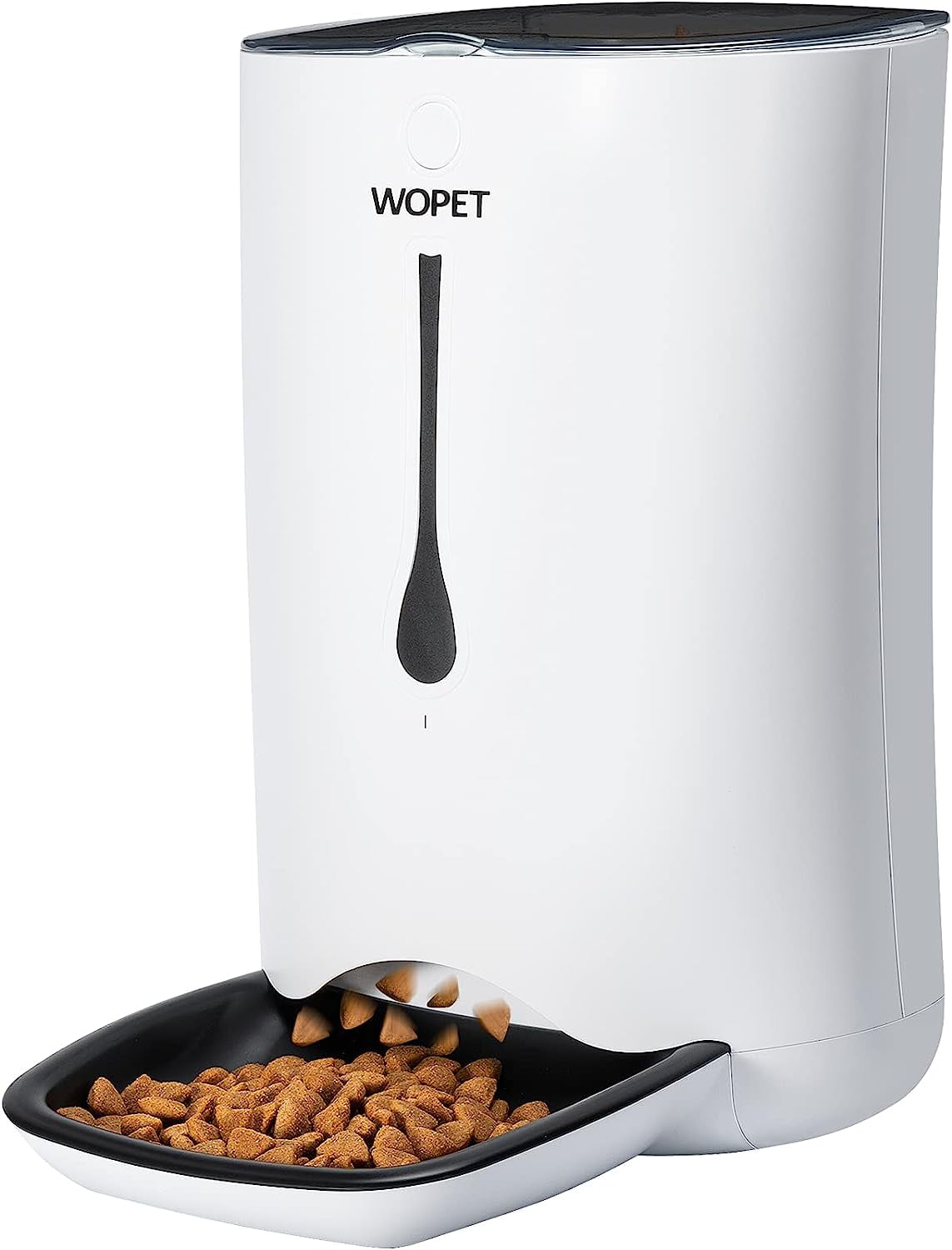 WOPET Automatic Cat Dog Pet Feeder， 7L Pet Food Dispenser， Up to 4 Meals Per Day， Timer Feeder