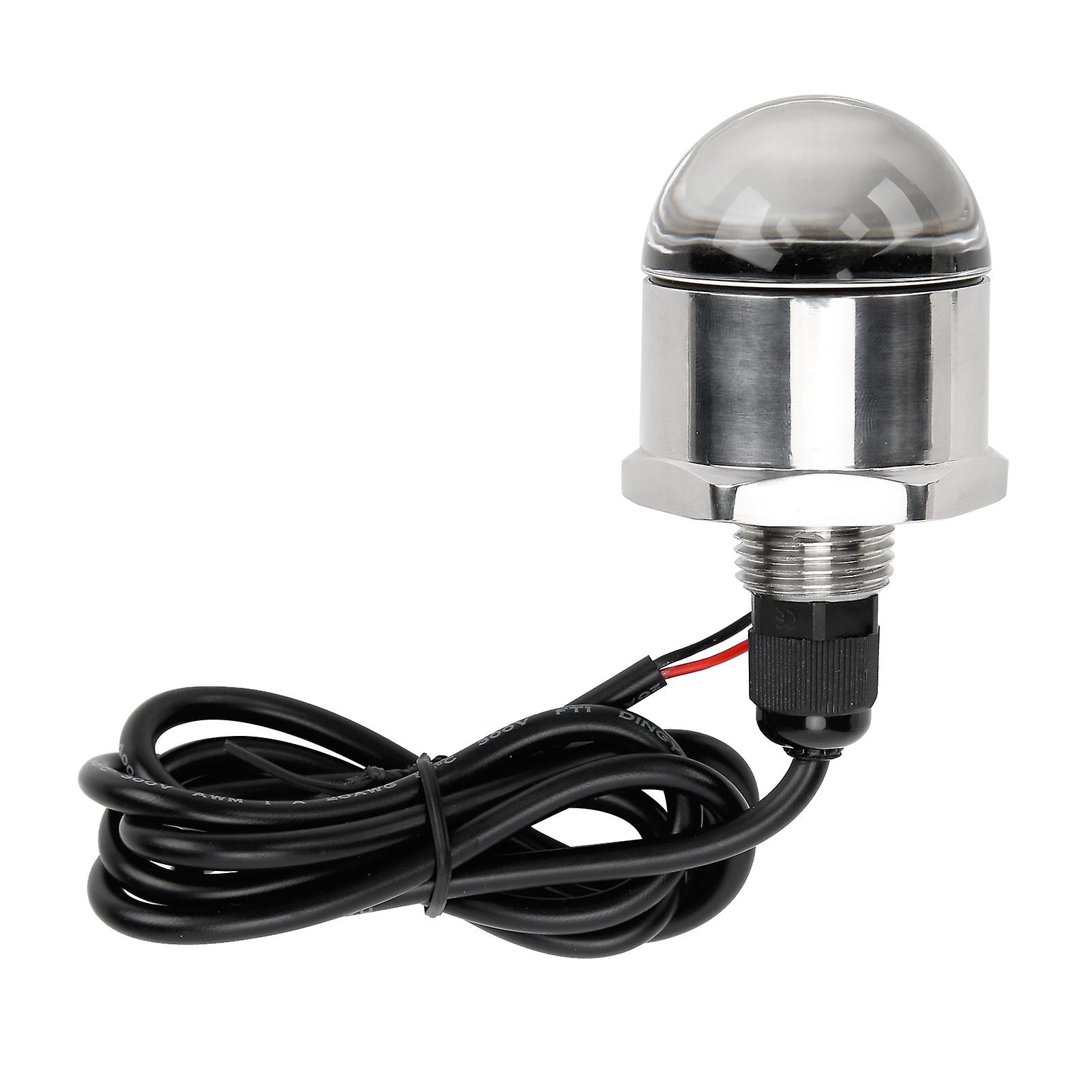 12v Blue 9led Drain Plug Light 1200lm 1/2in Npt Thread Underwater Lamp For Marine Boat Yacht