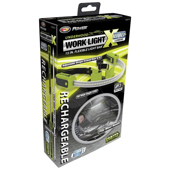 Performance Tool Power LED Underhood Strip Work Light