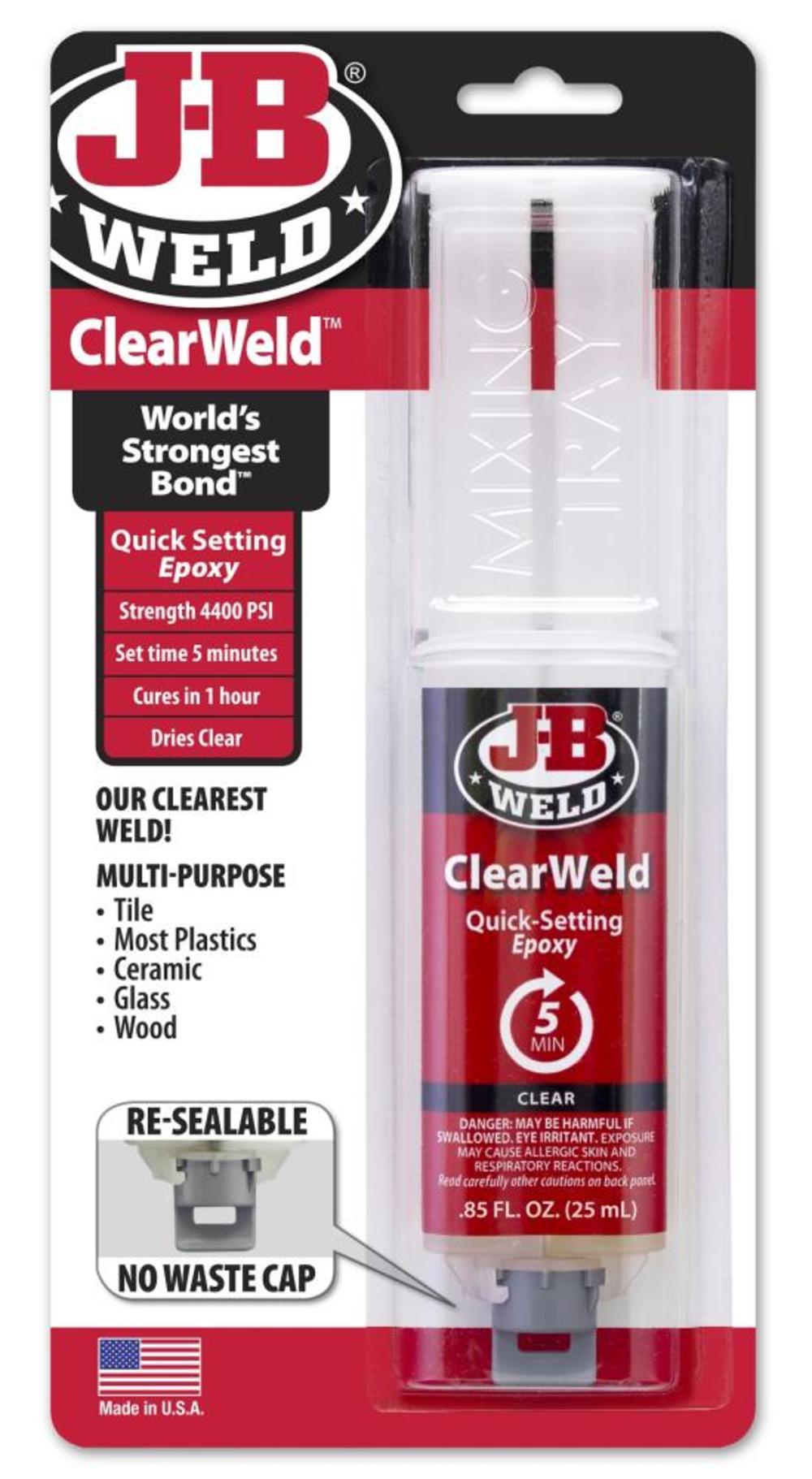 Clearweld Quick Setting Epoxy ;