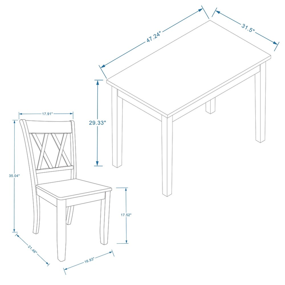 5 Piece Dining Set  48\