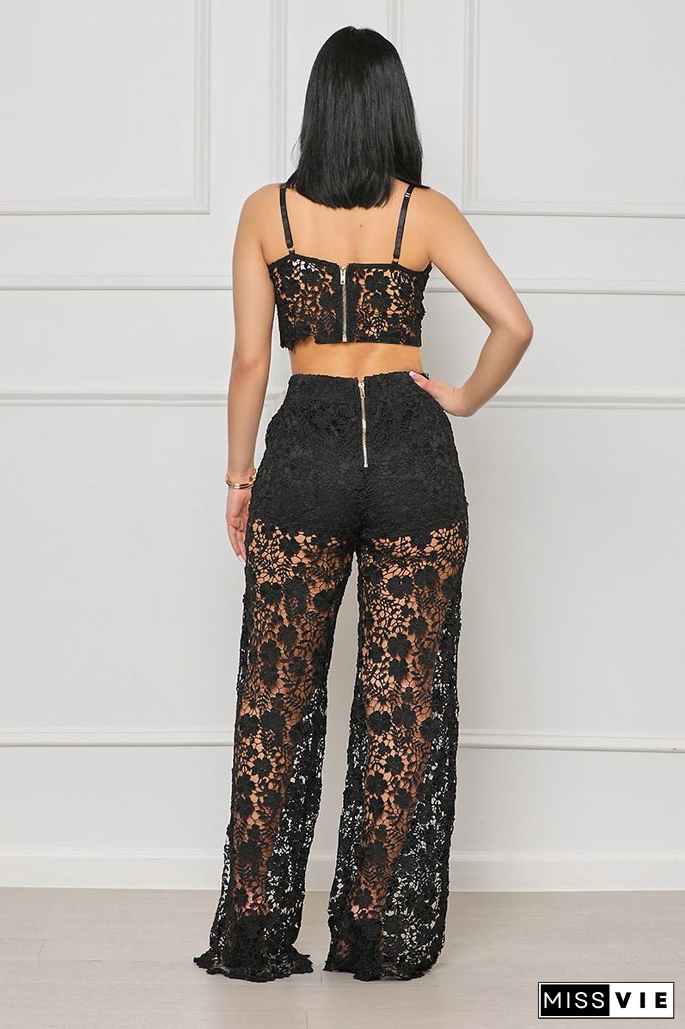 Forever Yours Lace Pants Set