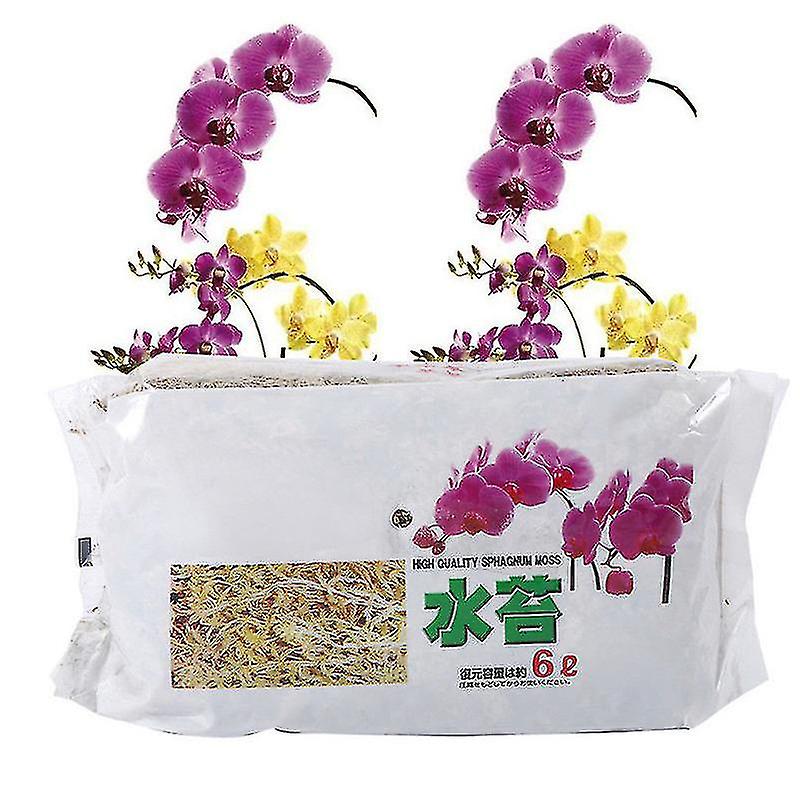 12l Sphagnum Moss Moisturizing Fertilizer Compatible With Phalaenopsis Orchid