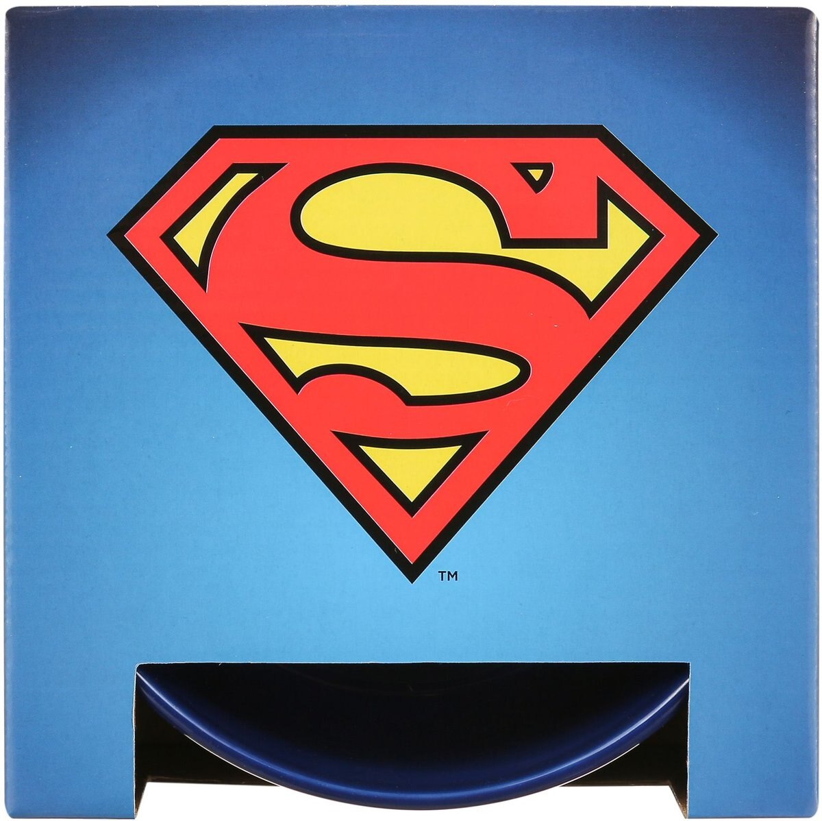 Fetch For Pets DC Comics Superman Logo Dog Bowl， 3.5 cup