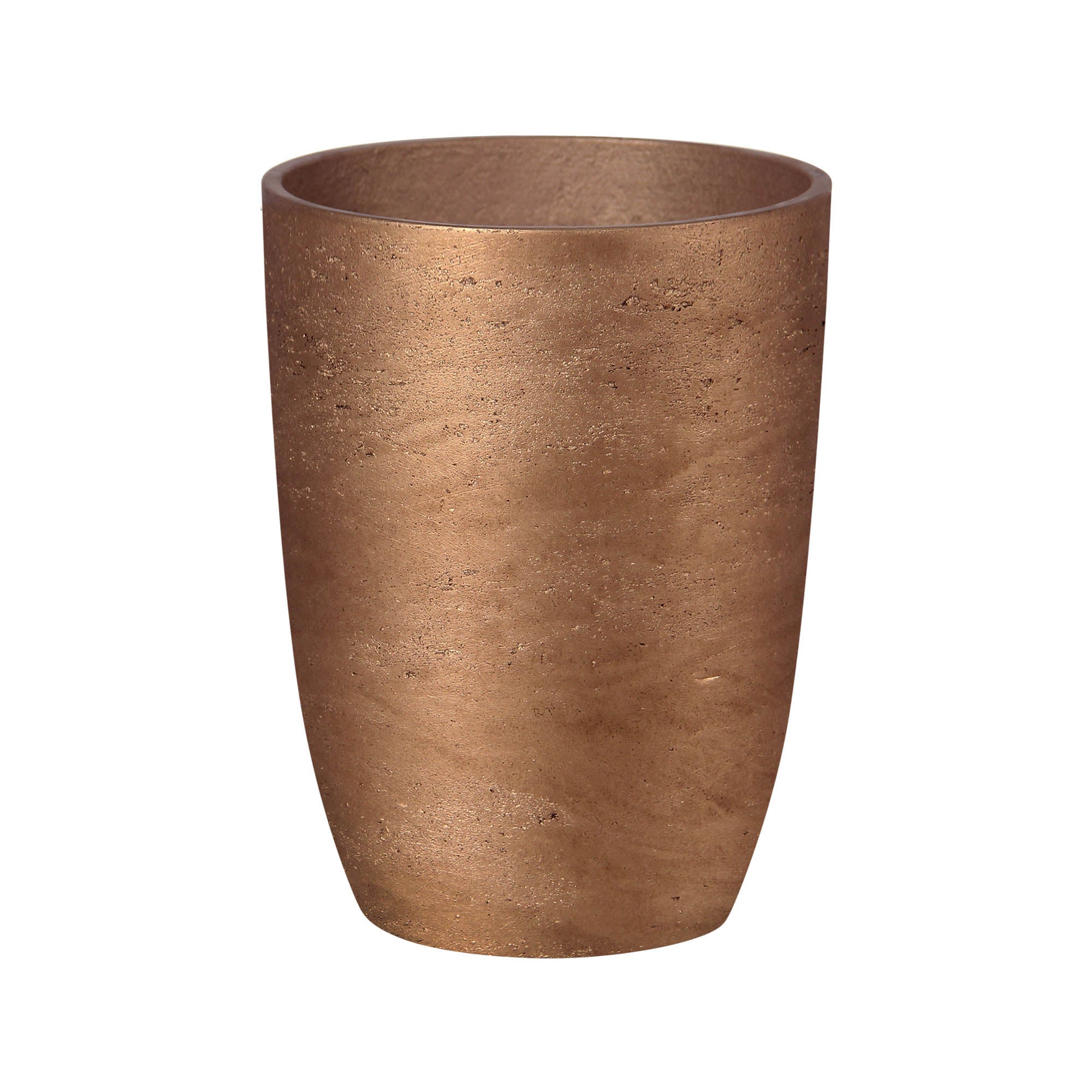 Mineral Medium Tapered  Vase -  Metallic Bronze