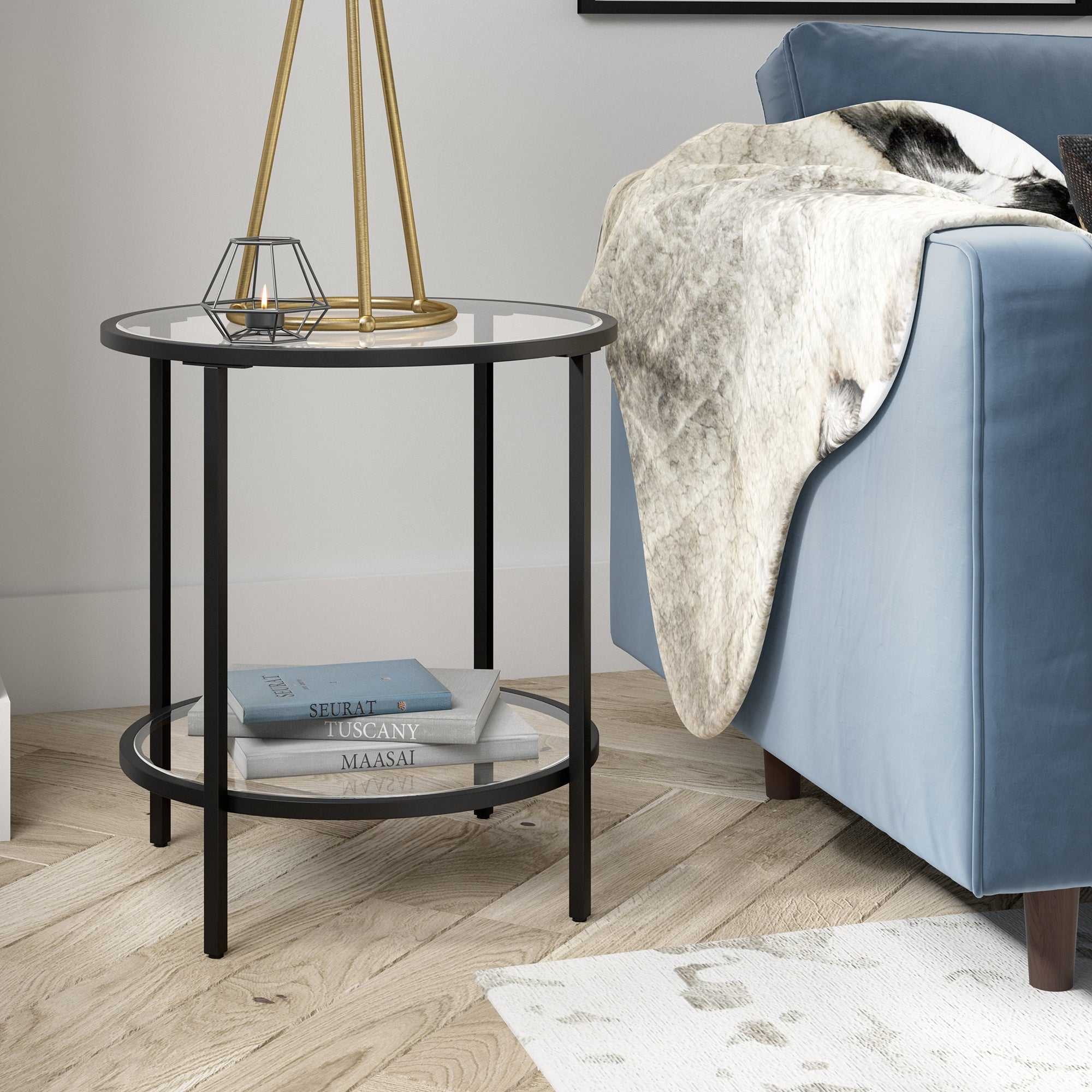 Sivil Round Side Table