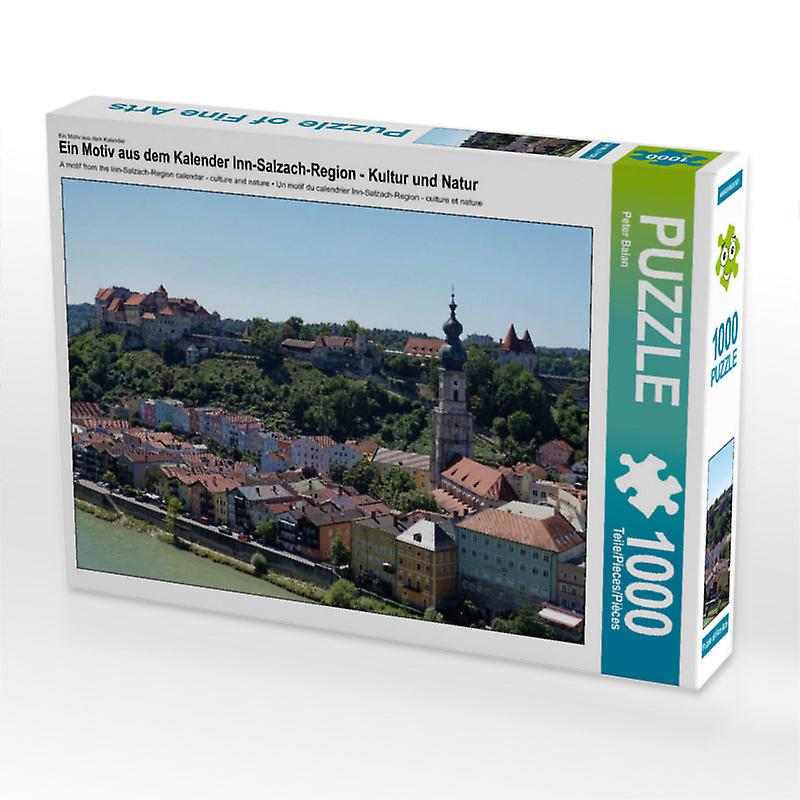 Inn-salzach-region - kultur und natur - calvendo foto-puzzle