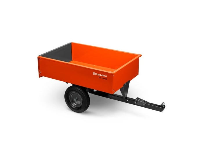 Husqvarna DC1000S 12 Cu. Ft. Steel Swivel Dump Cart - 588208804