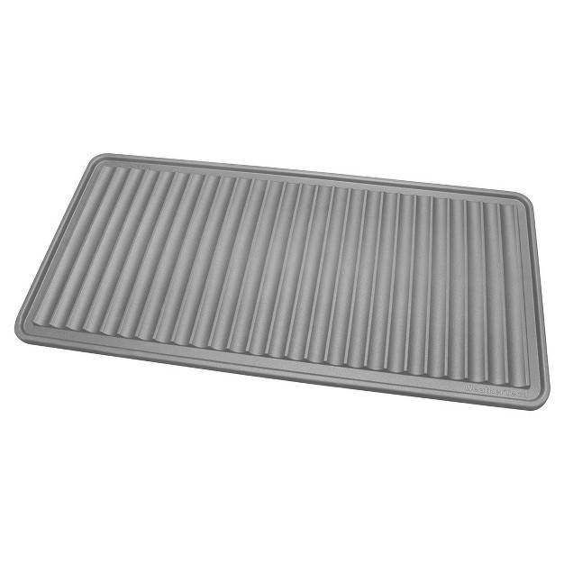 Gray Solid Boot Tray 1 x27 6 quot x3 x27 Weathertech