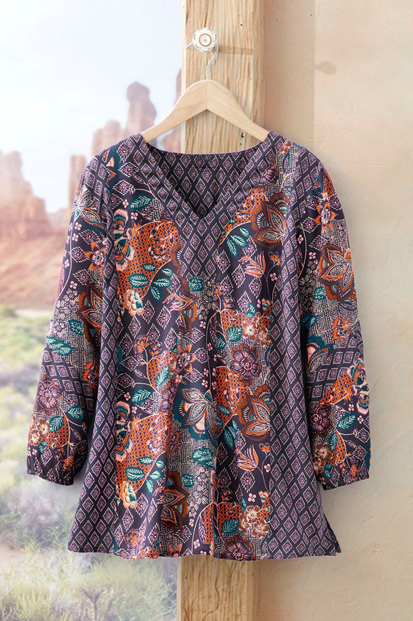 Twin Print Melody Tunic