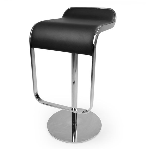 Kardiel LEM Italian Leather Piston Barstool