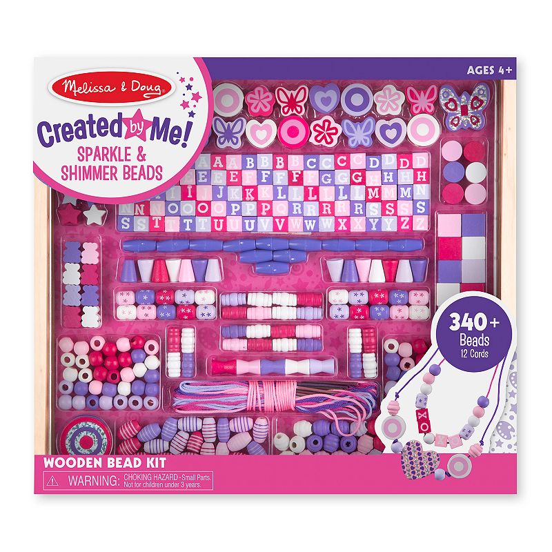 Melissa and Doug Deluxe Collection - Wooden Bead Set