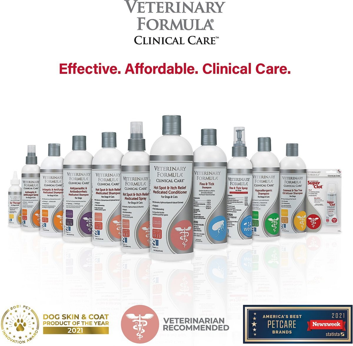 Veterinary Formula Clinical Care Hot Spot and Itch Relief Conditioner