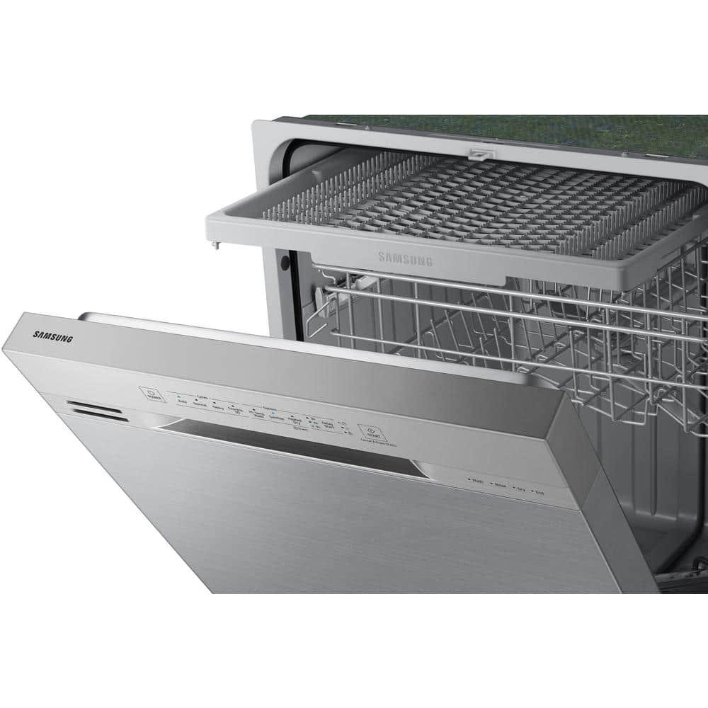  24 in Front Control Dishwasher in Stainless Steel with 3rd Rack 51 dBA