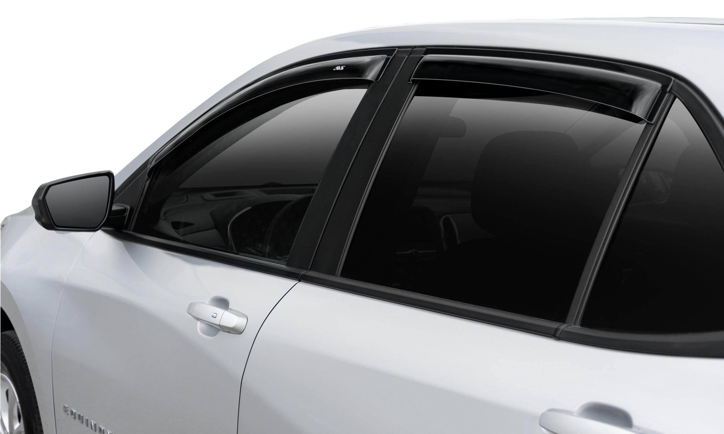 Auto Ventshade AVS 94634 Original Ventvisor Side Window Deflector Dark Smoke， 4-Piece Set for 2018-2020 Chevrolet Equinox