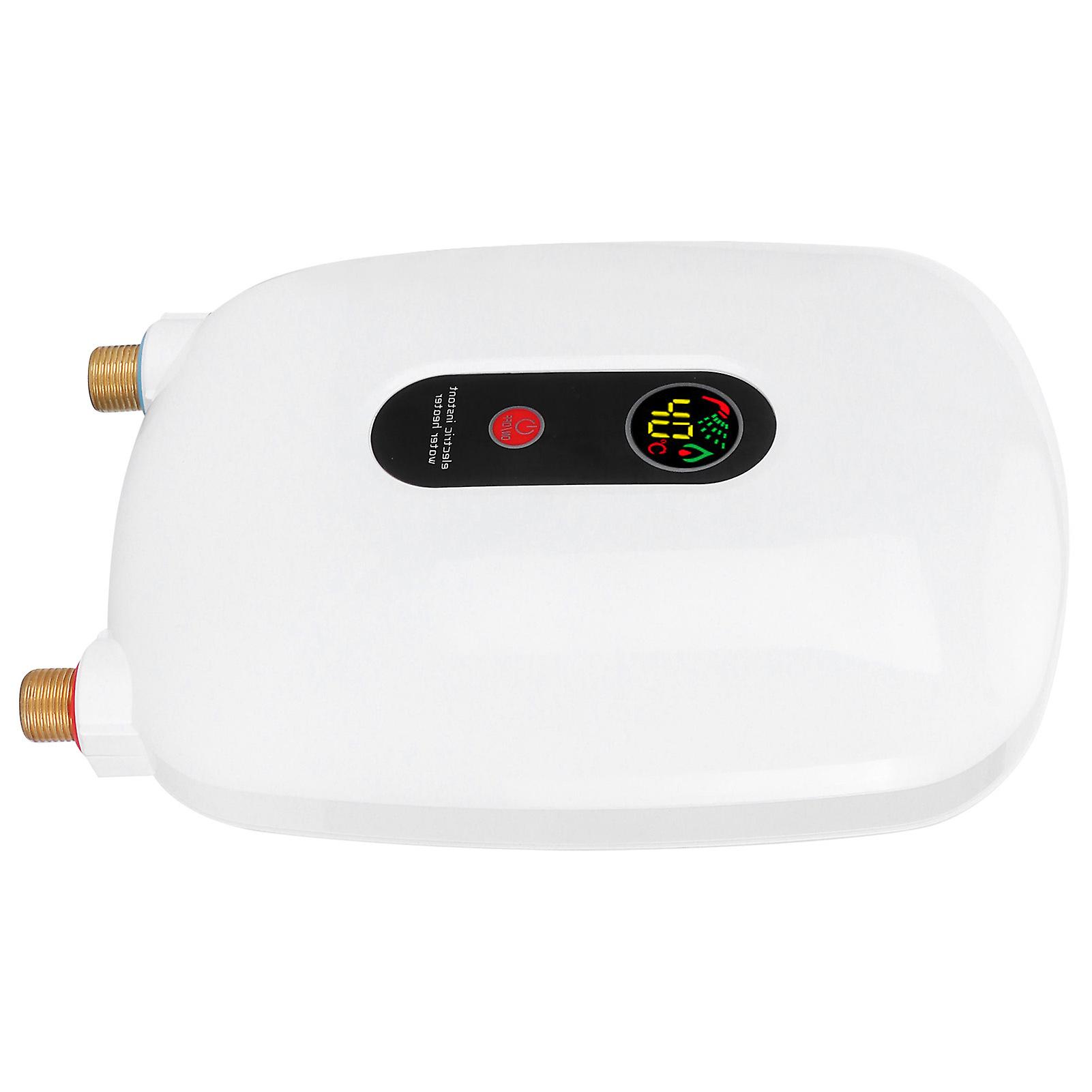 Mini Hot Water Heater Electric Fixed Frequency Water Heating Appliance For Bathroom Showereu Plug 220v 3500w