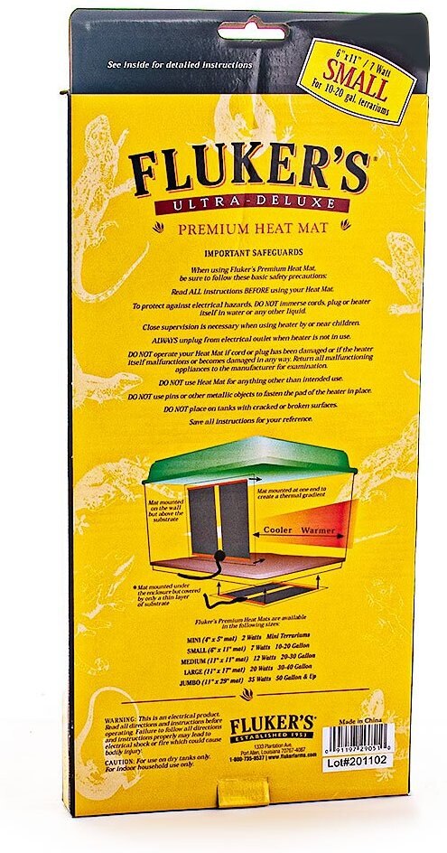 Fluker's Ultra-Deluxe Premium Heat Mat