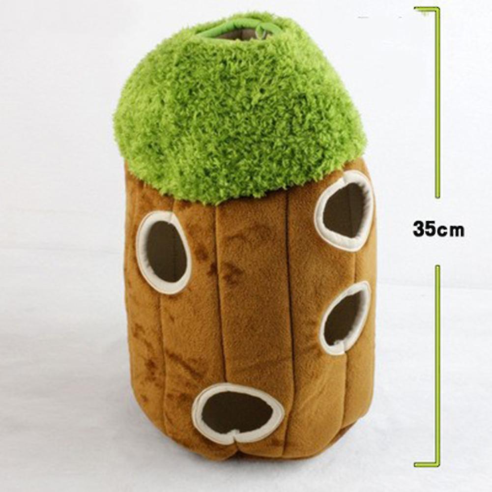 Stuffed Animals And Seek Tree Log Dog Toy (tree Log With Animals)