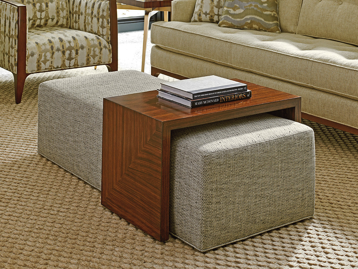 Broadway Cocktail Ottoman W/Slide