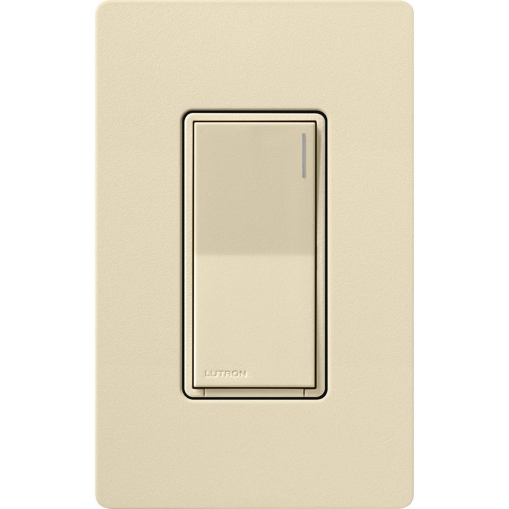 Lutron Sunnata Switch for 6A Lighting or 3A 110 HP Motor Single PoleMulti Location Sand (ST-6ANS-SD) ST-6ANS-SD