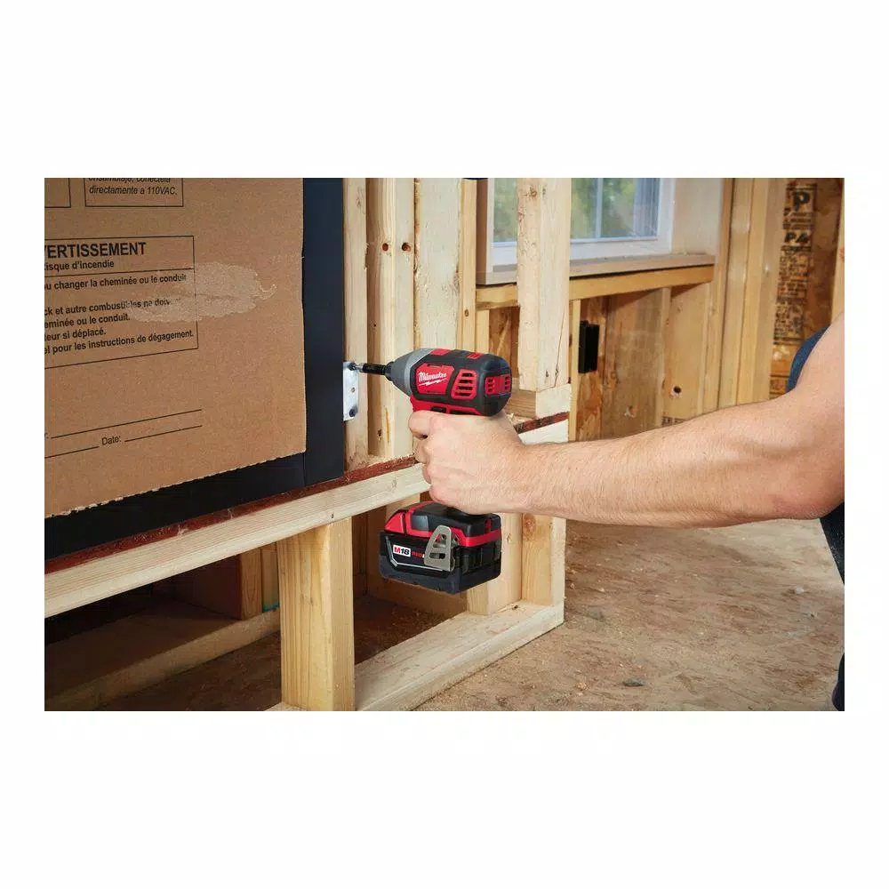 Milwaukee M18 18-Volt Lithium-Ion Cordless 1/4 in. Hex Impact Driver (Tool-Only) and#8211; XDC Depot