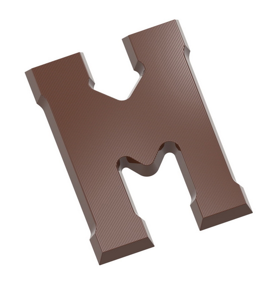 Chocolate World CW2412 Chocolate mould letter M 13...