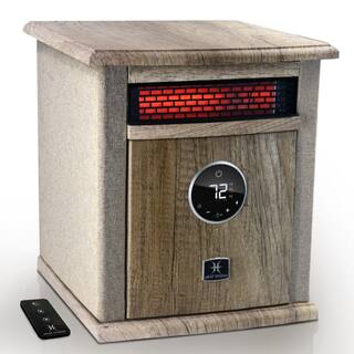 Heat Storm 1500-Watt Logan Deluxe Portable Electric Infrared Space Heater in Tan HS-1500-ILODT