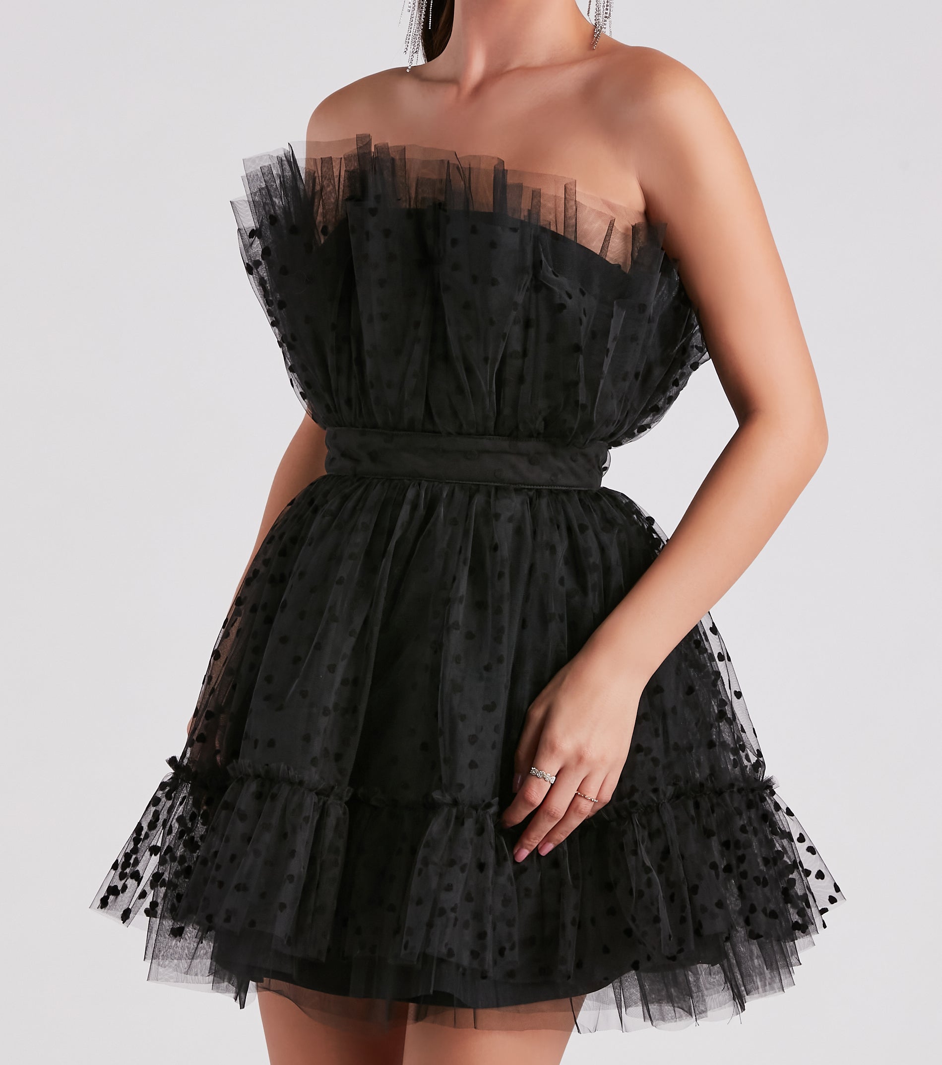 Florence Heart Tulle Party Dress