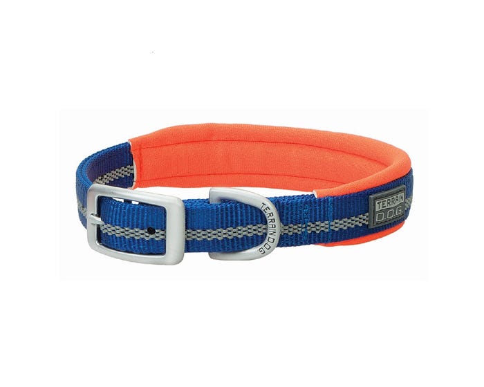 Terrain D.O.G. Reflective Neoprene Lined Dog Collar 3/4