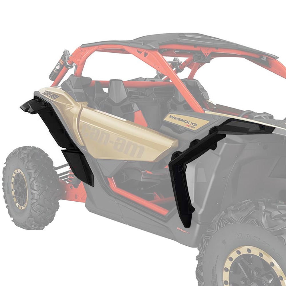 Can-Am 715002973 Fender Flares for 2018-2020 Maverick X3 and X3 Max