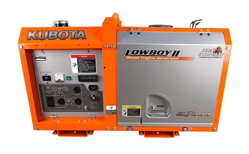 Kubota GL7000 Diesel Generator 7KW Auto Start ;