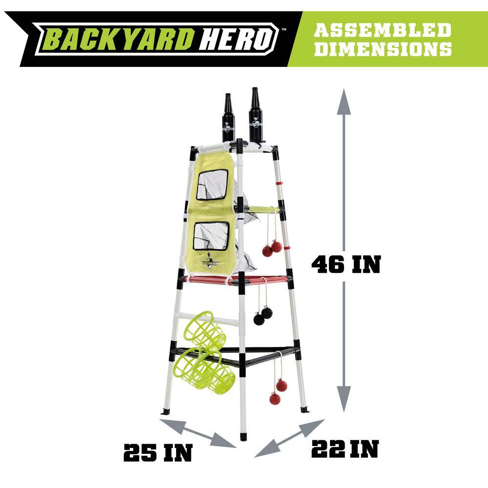 BACKYARD HERO 4-In-1 Tailgate Combo Game Set TC100Y21011