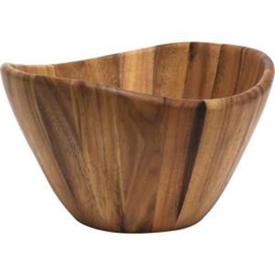 Acacia Lrg Wave Bowl 12x7