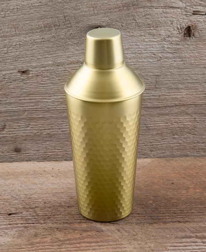 Cambridge Champagne Gold Faceted Cocktail Shaker