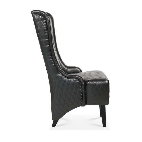 Modern Wide Wing Back Chair ，Side Chair for Living Room