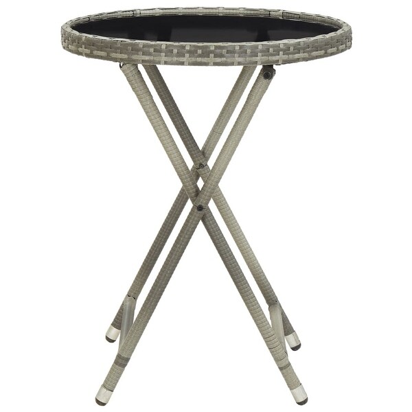 vidaXL Tea Table Gray 23.6