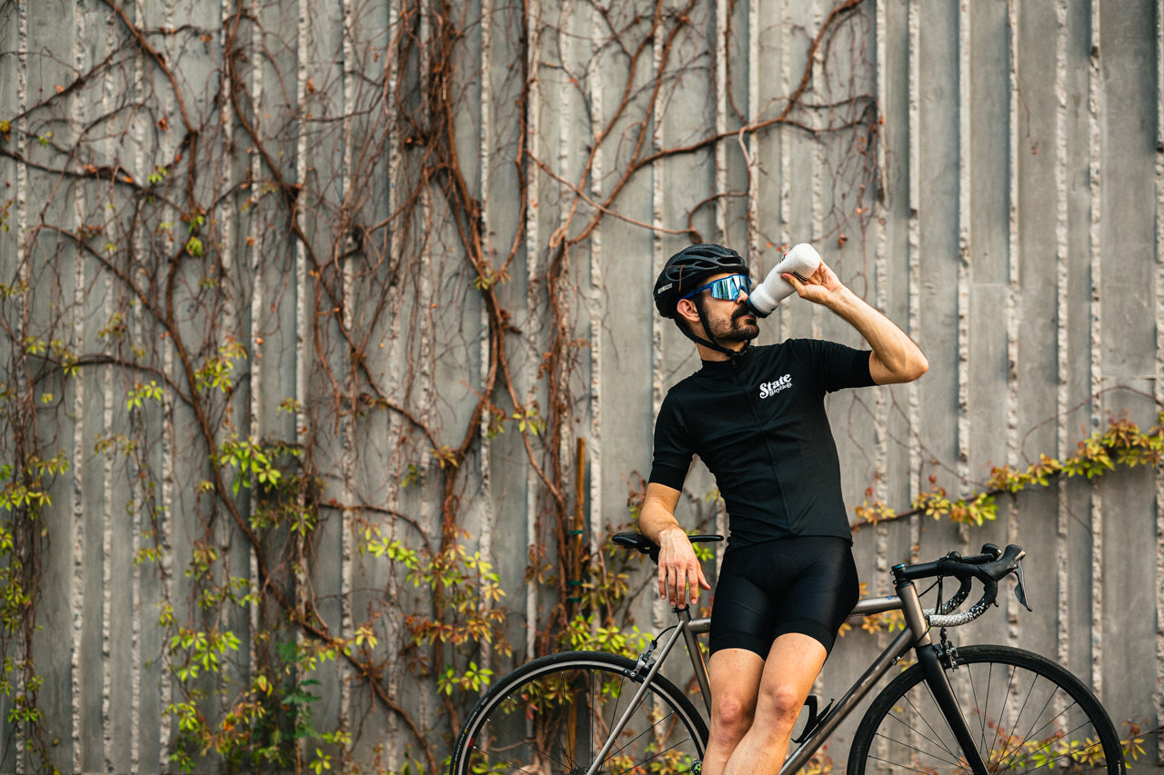 State Bicycle Co. - Peace Jersey  - Sustainable Clothing Collection (Black)