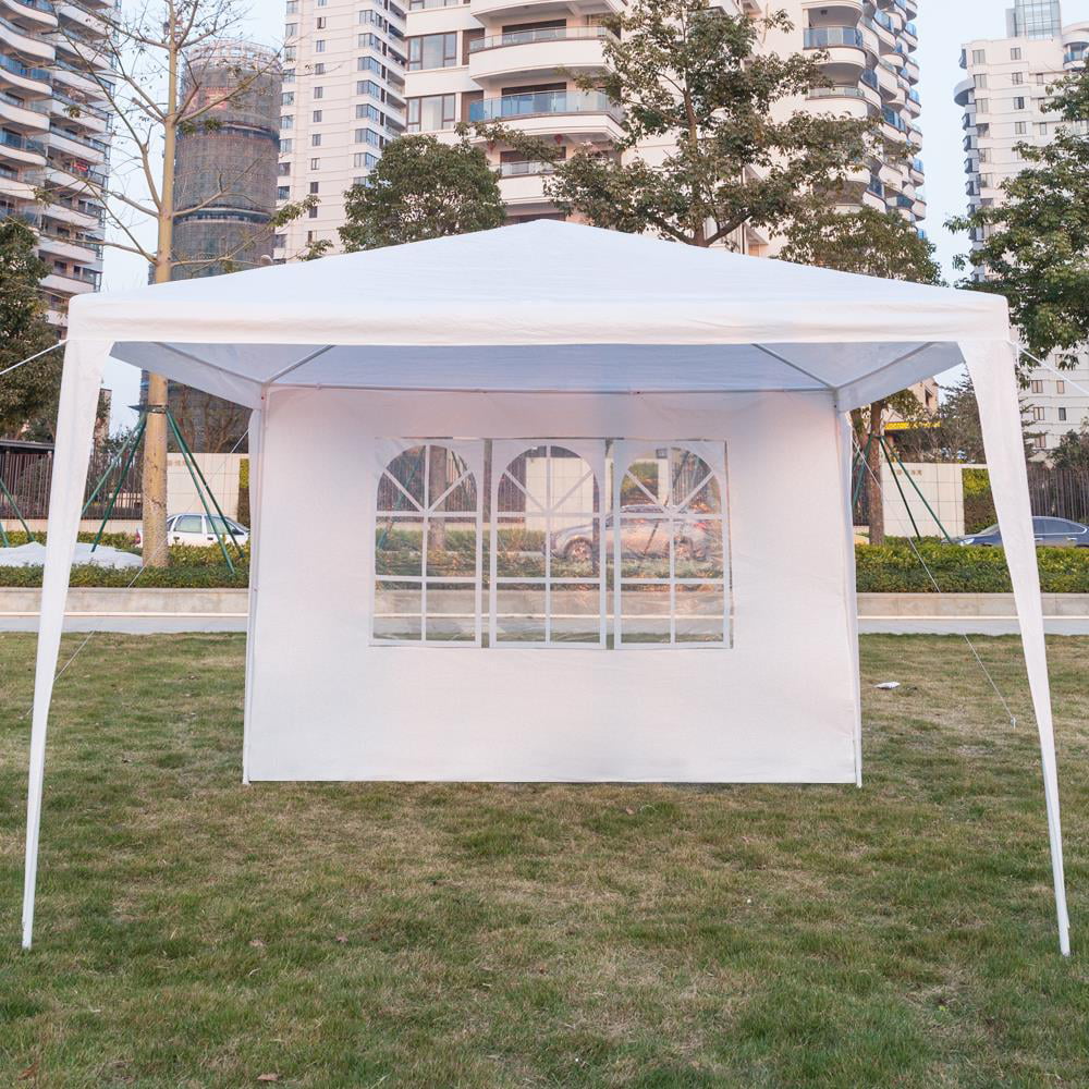 Zimtown 10'x10' Party Wedding Tent Outdoor Gazebo 4 Sides Heavy Duty Pavilion Event