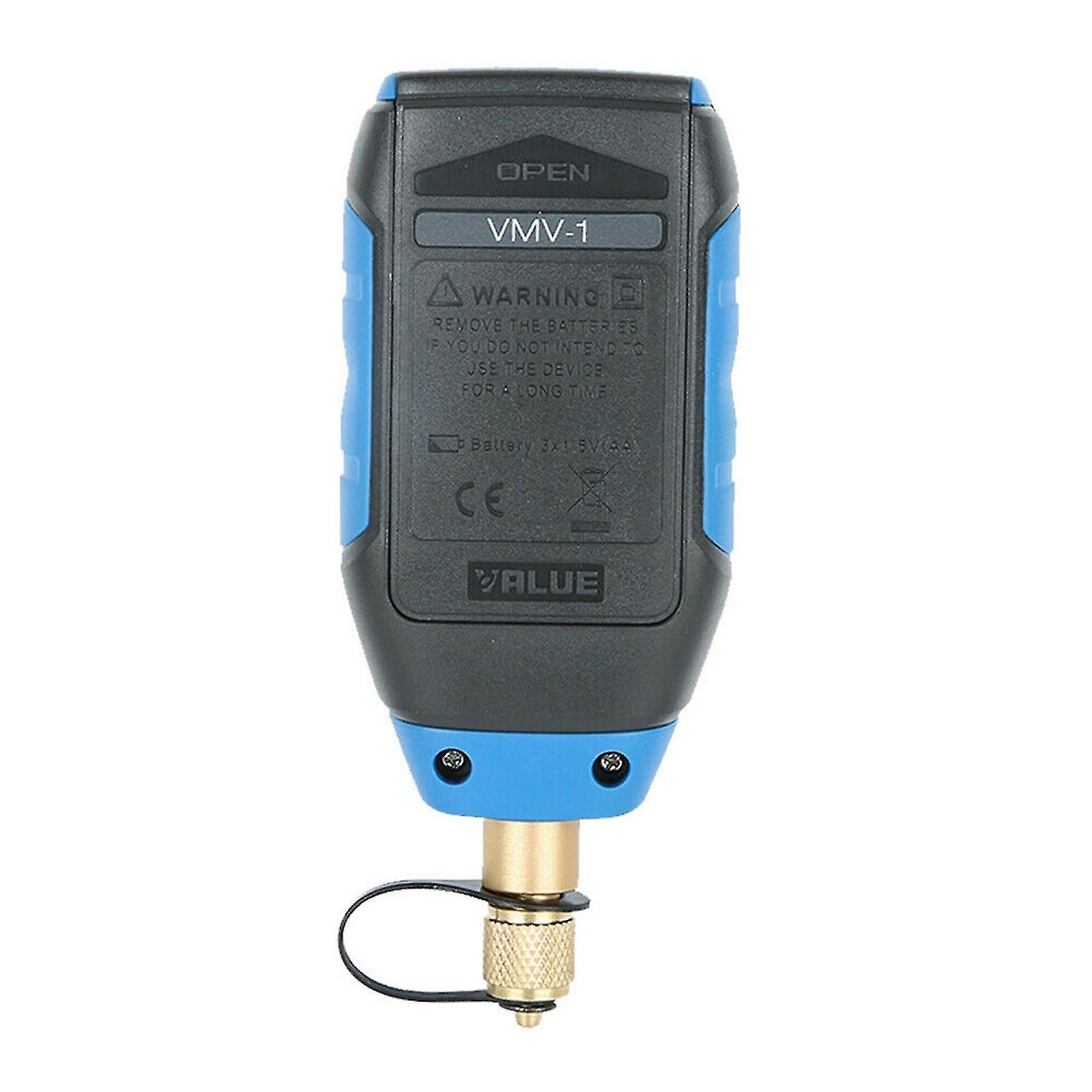 Vmv-1 Digital Vacuum Gauge Refrigeration System Pressure Vacuum Meter 0-10000 Pa Blue Pressure Gauges