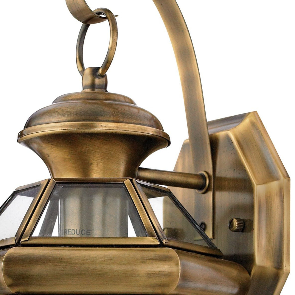 Roseto QZWS4715 Gaines 1 Light 14 quotTall Outdoor Wall Sconce   Traditional   Outdoor Wall Lights And Sconces   by Buildcom  Houzz