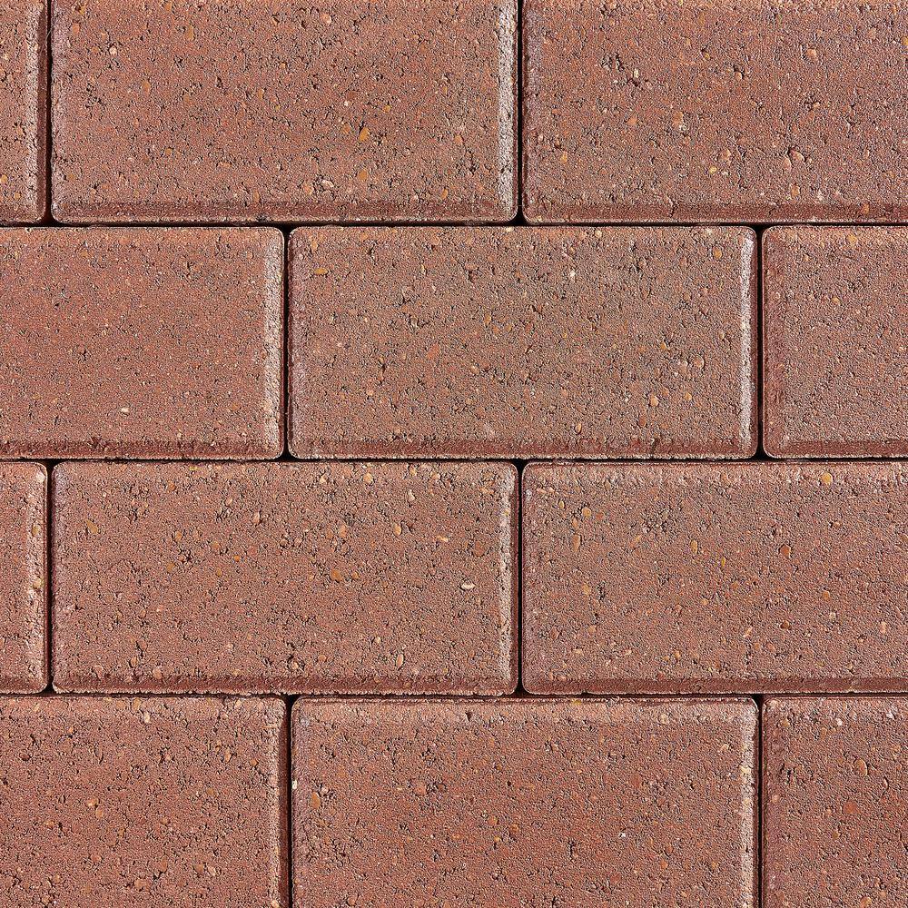 Pavestone Holland 7.75 in. x 4 in. x 1.75 in. River Red Concrete Paver 22051