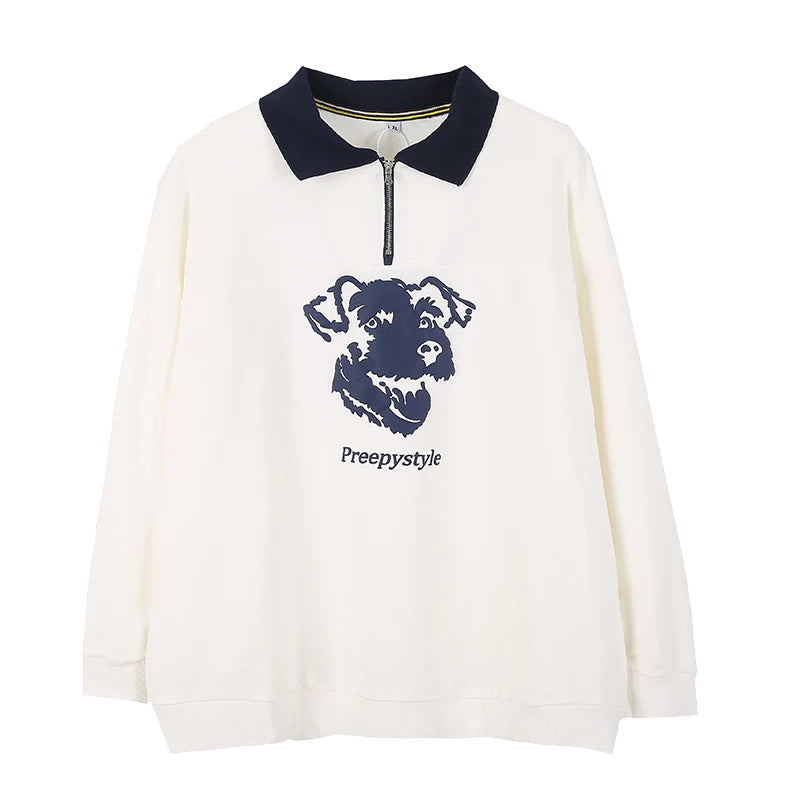 Dog Face Sweatshirt