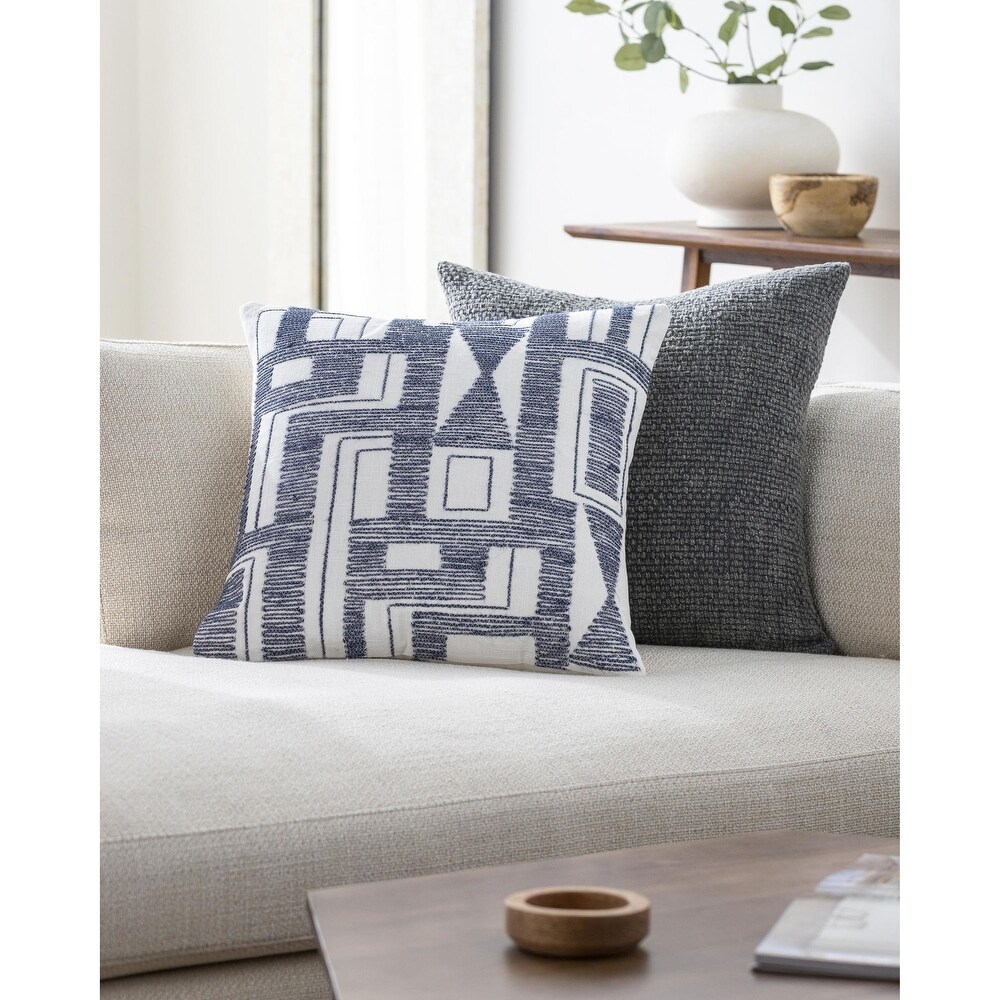 Gillespie Global Geometric Accent Pillow