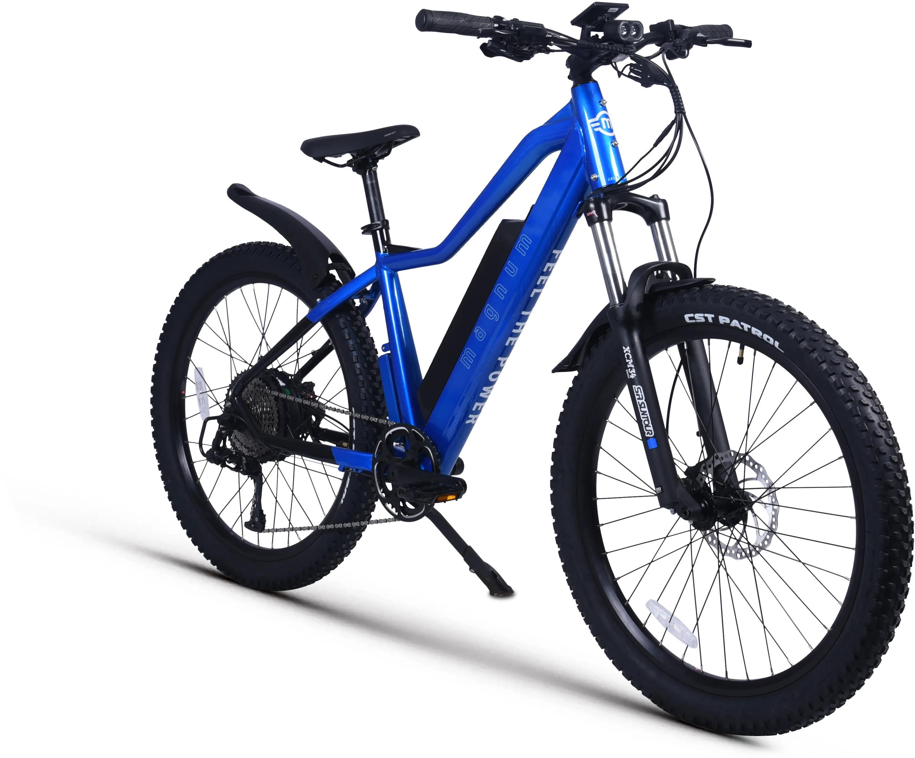 Magnum Peak T7 Blue Electric Mountain Bike