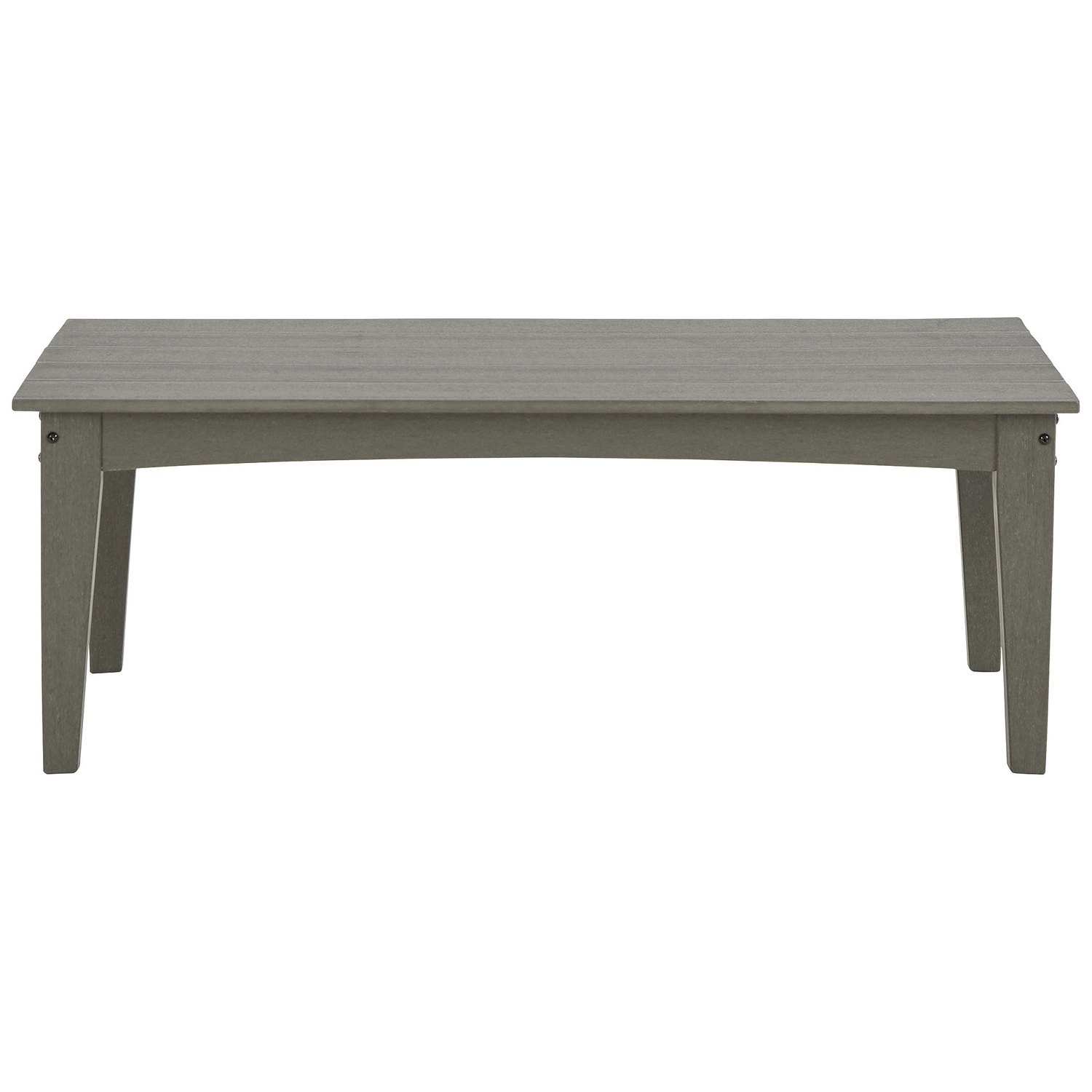 Signature Design by Ashley Visola Gray Rectangular HDPE Contemporary Coffee Table