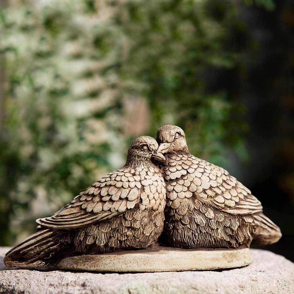 Campania International Lovebirds Statue